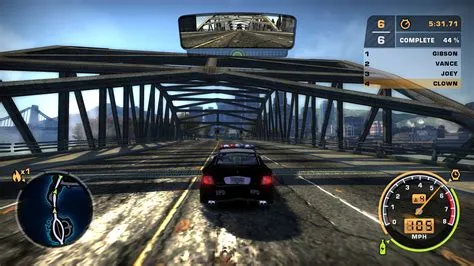 Need for Speed: Most Wanted! En galen blandning av action och uppfartande bilkörning