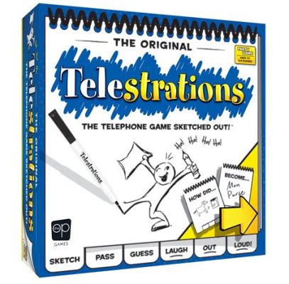  Telestrations - Ett roligt och kaotiskt rit- och gissningspel för hela familjen!